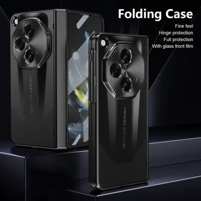 Obrázek produktu pro Pouzdro pro OnePlus Open/Oppo Find N3 robustní All-Inclusive kryt s ochranou pantu a displeje černé