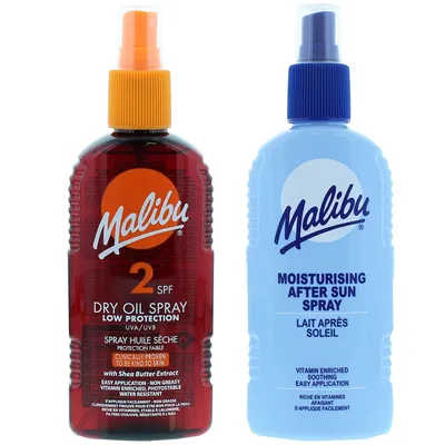 Obrázok produktu pre Malibu SPF2 Bronzing Oil 200ml + After Sun Lotion 200ml