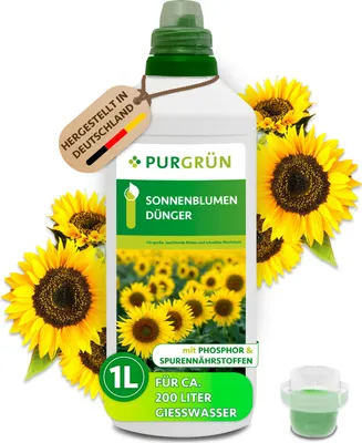 Produktbild von Purgrün Sonnenblumen-Dünger 1 Liter,