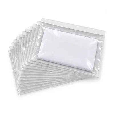 Immagine prodotto di Riven Supply buste portadocumenti C6, 175 x 110 mm, autoadesive, trasparenti, 500 pz