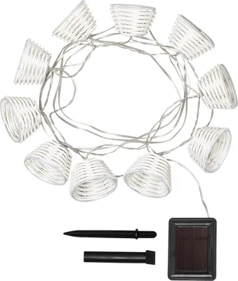 Produktbild von LED-Girlande Solar Digha 1,8m Weiß