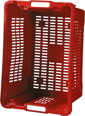 Produktbild von Mehrzweck Lager-& Transportkiste durchbrochen HxBxT 31x56x35cm in Rot