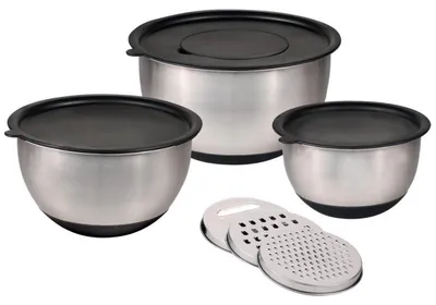 Obrázek produktu pro Kesper 90899, Sada, Stříbrná, Nerezová ocel, 3 kusů, 18 cm, 22 cm