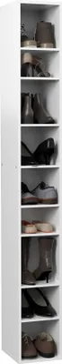 Image de Module d'armoire à chaussures Stan 200cm - blanc