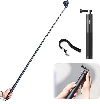 Immagine prodotto di Treppiede con autoscatto da 154 cm per action cam, nero
