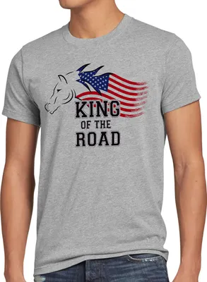 Produktbild von style3 King of the Road Herren T-Shirt Amerika America Muscle Car