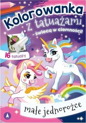 Zdjęcie produktu dla Kol.z tatuaż.wiecš w ciemn! Małe jednorożce 79753