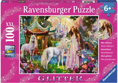 Image de Ravensburger 13617 Ravensburger XXL Im Reich der Blütenkönigin Puzzle 100 Teile