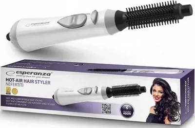 Produktbild von Leistungsstarker Lockenstab-Haartrockner zum Stylen und Locken der Haare 400W 2-in-1 Wellen
