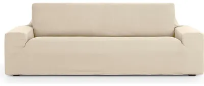 Produktbild von ECOMMERC3 Universal-Sofabezug für 3-Sitzer, vielseitig – Sofabezug in Naturfarbe
