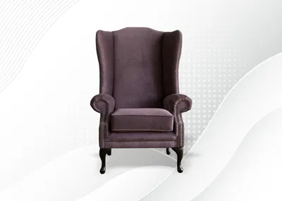 Produktbild von Chesterfield Ohrensessel Sessel Chaise Relax Fernseh 1 Sitzer Sofa Antik Rot