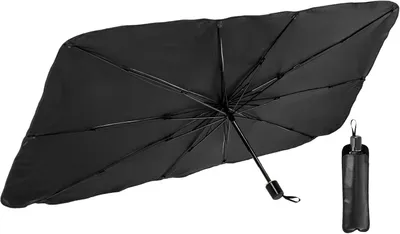 Obrázok produktu pre Solidchoice – Skladacia slnečná clona do auta, univerzálna, 80 cm x 140 cm