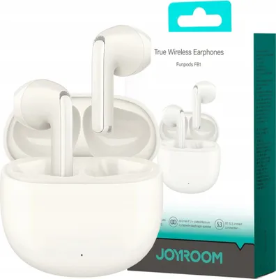 Obrázek produktu pro JOYROOM Belaidės ausinės Joyroom TWS JR-FB1 baltos