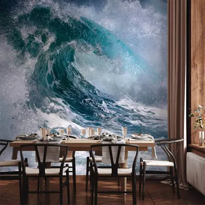 Produktbild von Vlies Fototapete - Ocean wave 450x315 cm Landschaften 101103-5