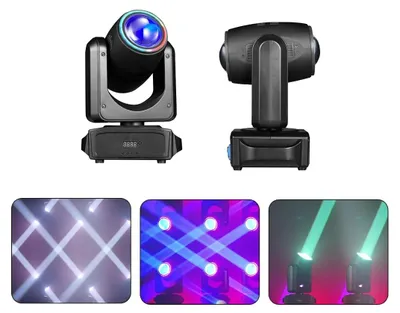 Productafbeelding van Spotlampen, DMX-besturing, RGBW-kleurmenging, EU-stekker