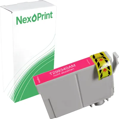 Produktbild von Druckerpatrone kompatibel zu Epson C13T299340 29XL magenta Expression Home XP-342 Epson XP-335 Epson XP-332 Epson XP-257 Epson XP-255