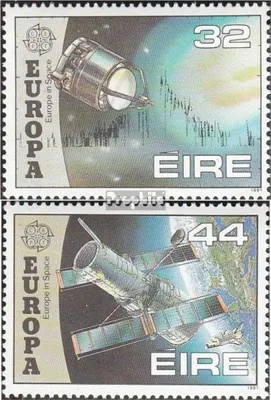 Produktbild von Briefmarken Irland 1991 Mi 759-760 (kompl.Ausg.) gestempelt Raumfahrt
