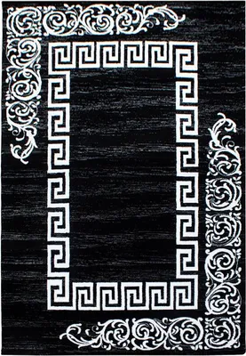 Zdjęcie produktu dla 80x300 cm Kawałek dywanu Miami 6620 czarny