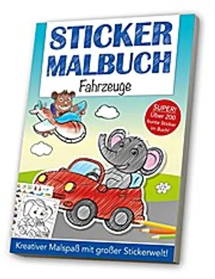 Obrázok produktu pre Stickermalbuch: Fahrzeuge