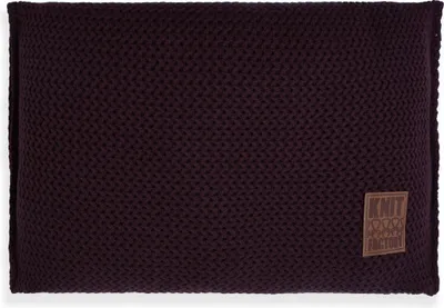 Produktbild von Knit Factory Maxx Kissen - Aubergine - 60x40 cm