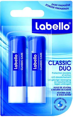 Produktbild von Labello - Classic Care - Lip Balm 2 pieces 4.8g