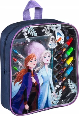 Productafbeelding van Rugzak met knutselspullen voor het thema "Frozen" (Koningin van de Sneeuw)
