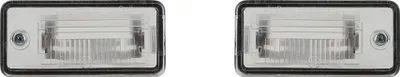 Produktbild von 2x Kennzeichenleuchte Set Links & Rechts passend für Audi A3 8P 05/03-08/12 Johns