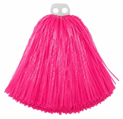 Produktbild von Cheerleader Pompon mit Ringgriff | Farbwahl Farbe: Pink