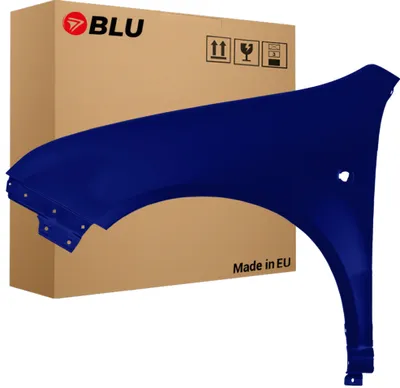 Image de BLU Aile Compatible avec Skoda Fabia I (6Y) 9460 Gauche Blau TiefseeBlau | 1999-2007 | Avant | Peint| Prêt à Monter | Acier