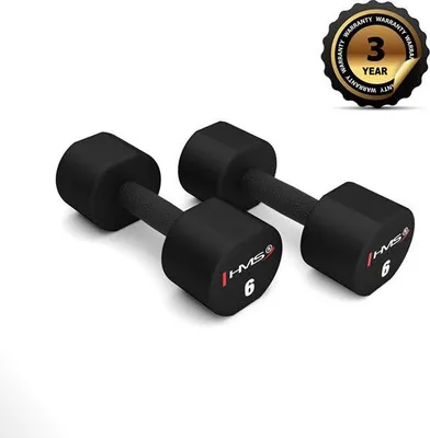 Produktbild von HPT06 2 x 6 KG POLYURETHANHANTELN TPU HMS
