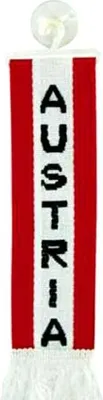 Produktbild von Wimpel, Austria, Sauggummi, Haken, 55x225 mm