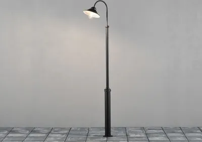 Produktbild von LED Landhaus Mastleuchte Wegeleuchte Gartenbeleuchtung & Wegbeleuchtung, Schwarz