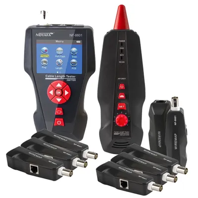 Produktbild von Multifunktionaler Netzwerktester, präzise Kabelmessung, fortschrittliche Kabelverfolgung, NF-8601W