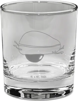 Produktbild von Mr. & Mrs. Panda Cocktailglas Avocado Yoga - Transparent - Geschenk, Glas, Haha, Humor, Hilfe, für Gin, Longdrinkglas, Sport, gravur, Bauch, Tumbler