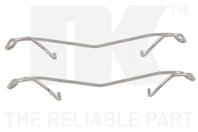 Produktbild von NK Zubehörsatz Scheibenbremsbelag 7999056 für FORD ESCORT IV Cabriolet (ALF)