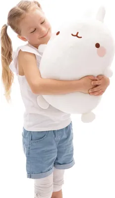 Produktbild von NICI Kuscheltier Molang 48 cm I Liebenswerter Social Media & TV Star zum Kuscheln, Spielen & Liebhaben - 47750, Weiß