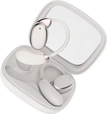 Obrázok produktu pre INF OWS Bluetooth Slúchadlá: Bezdrôtové športové slúchadlá s otvoreným uchom biely