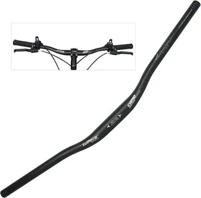 Produktbild von Famanu Fahrradlenker 31,8 mm Aluminiumlegierung MTB Riser Bar 780 mm Schwarz