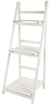 Immagine prodotto di Verk 27396 Portafiori a scala, 3 ripiani, 107 x 40 cm, bianco