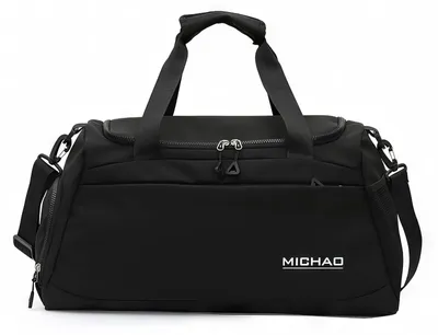 Sporttasche XL 52x24x27 cm, wasserdicht, Schwarz