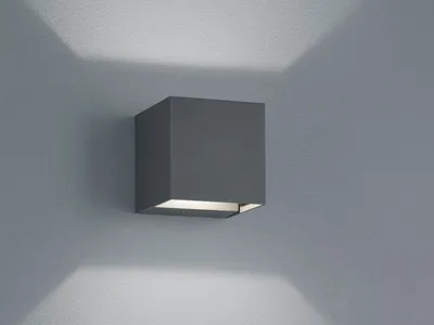 Produktbild von Trio Leuchten LED Außen-Wandleuchte Adaja anthrazit Up- & Downlight