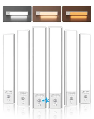 LED-Unterbauleuchte 25 cm, 6er-Set, Bewegungssensor, dimmbar