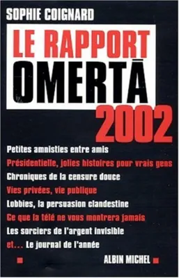 Image de Le Rapport Omerta 2002