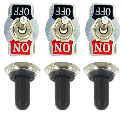 Zdjęcie produktu dla Mintice 3 szt. Przełączniki krańcowe samochodowe, 20A 125V, 15A 250V, przełączniki wajpowe, SPST, 2 sztuki
