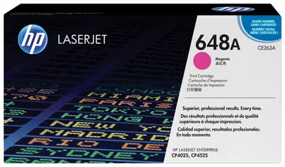 Obrázok produktu pre HP Purpurová originálna tonerová kazeta 648A LaserJet, 11000 strany, Purpurová, 1 kusov