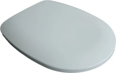Produktbild von VCM WC Sitz Toilettendeckel Deckel Brille Klositz mit Absenkautomatik Acqua Weiß - Klodeckel Klobrille Toilettensitz Weiß
