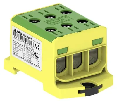 Imagen del producto de Conector principal, 6x1,5-50mm², amarillo-verde, 1P, OTL 50-3, MAA3050Y10, Morek, 4306