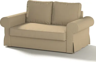 Produktbild von Dekoria Bezug für Backabro 2-Sitzer Sofa ausklappbar, caffe latte, Bezug für Backabro 2-Sitzer Sofa