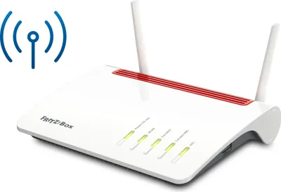Produktbild von Box 6890 LTE INT, Wi-Fi 5 (802.11ac), Dual-Band (2,4 GHz/5 GHz), Ethernet/LAN, 3G, Rot, Weiß, Tragbarer Router