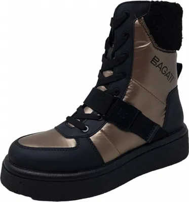 Produktbild von Bagatt Catania Schnürstiefel Schwarz